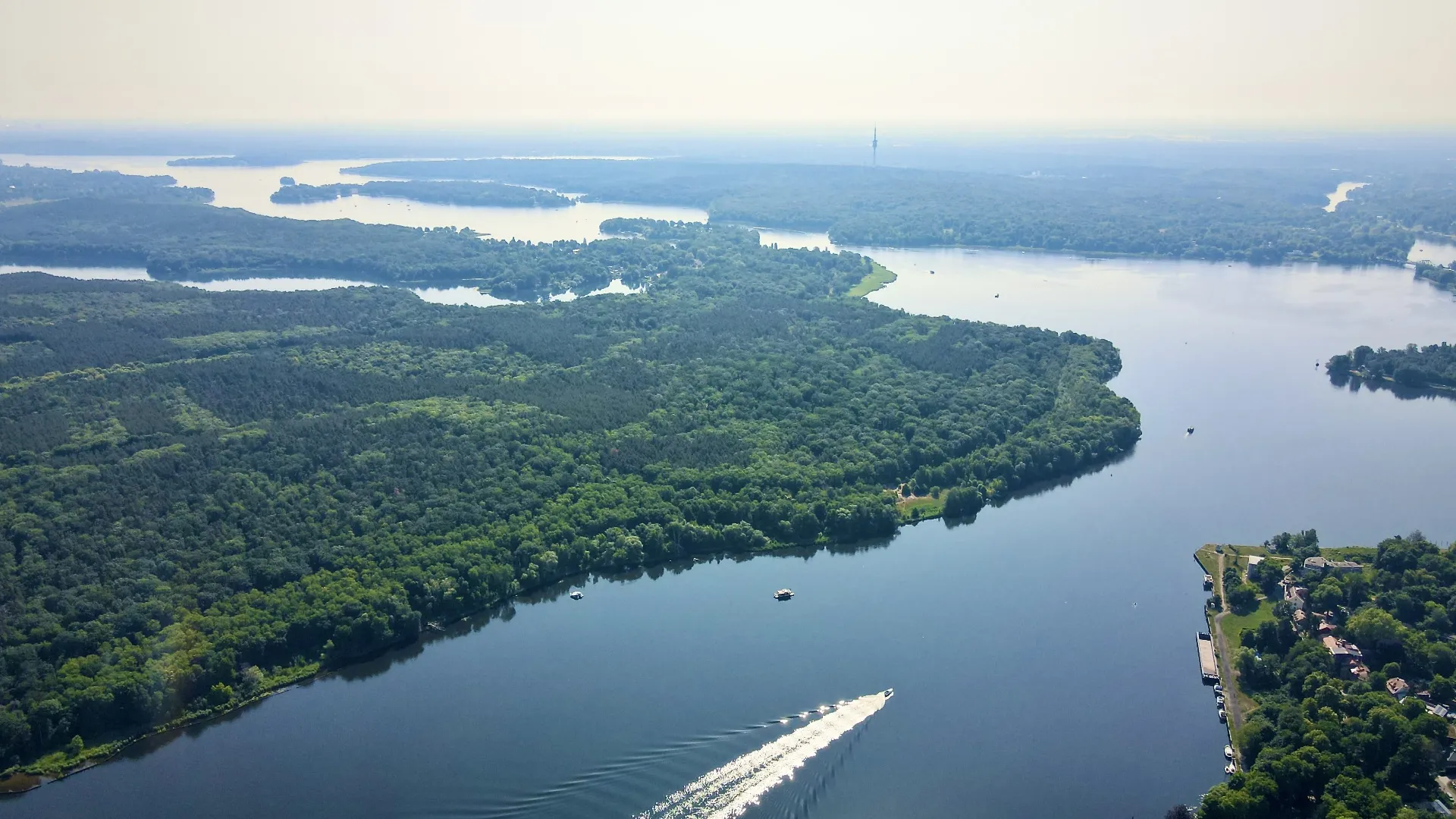 Panorama der Havelseen bei Potsdam